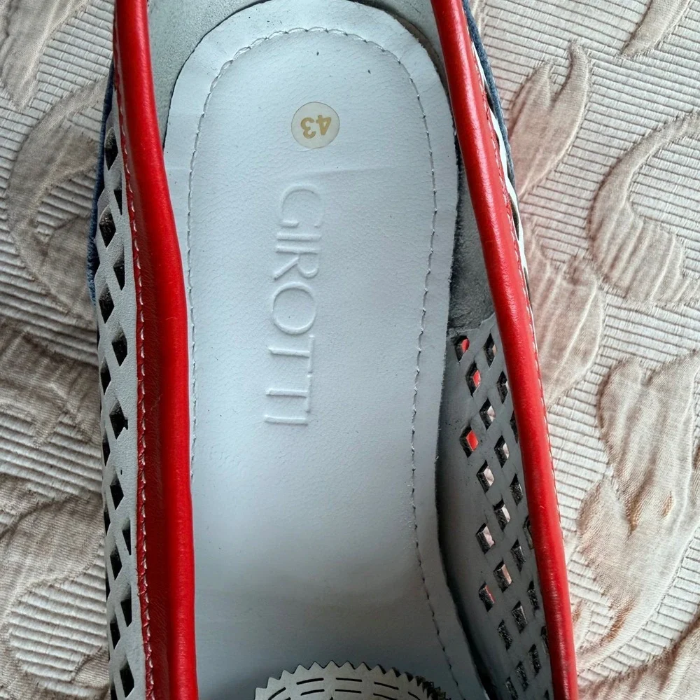Girotti leather loafers